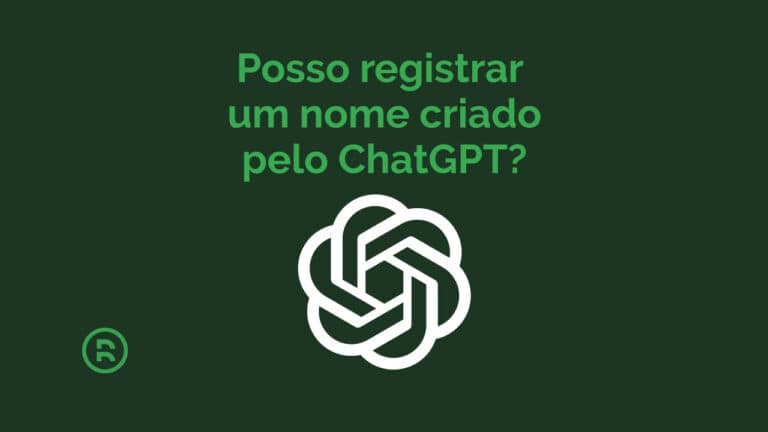 Posso registrar um nome criado pelo ChatGPT?
