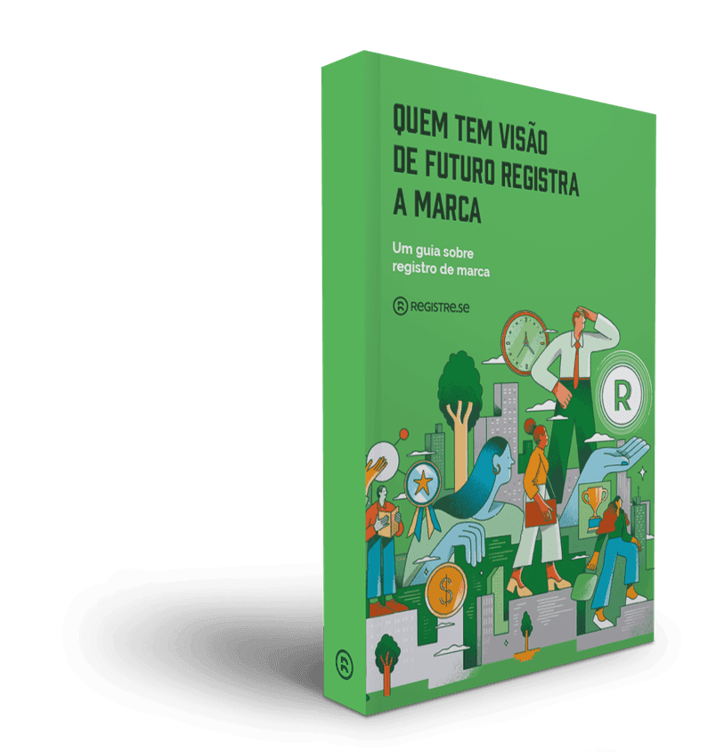 Imagem do e-book 'Guia de Registro de Marca'