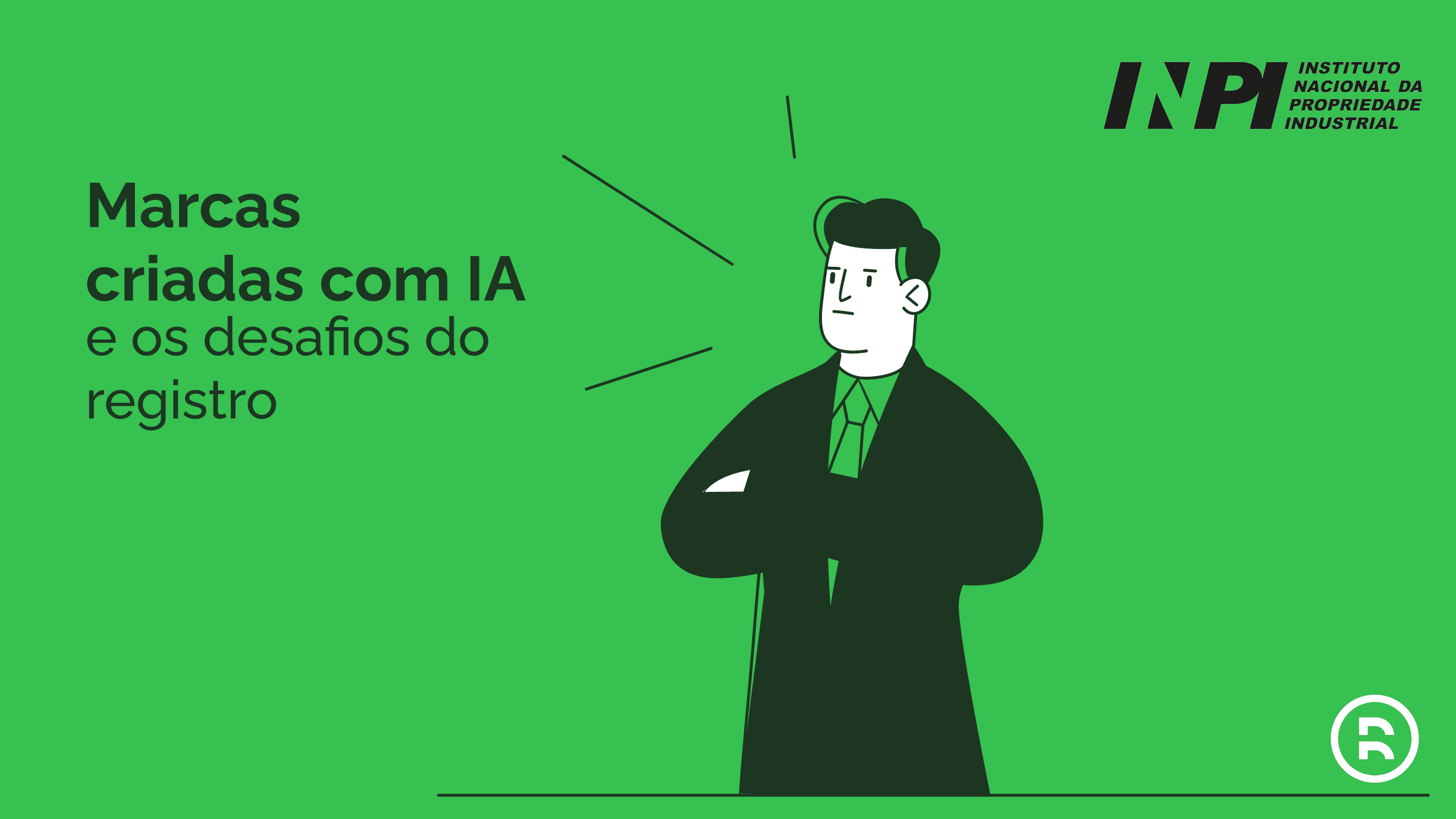 Imagem de capa do post: Como registrar uma marca criada com inteligência artificial no Brasil?